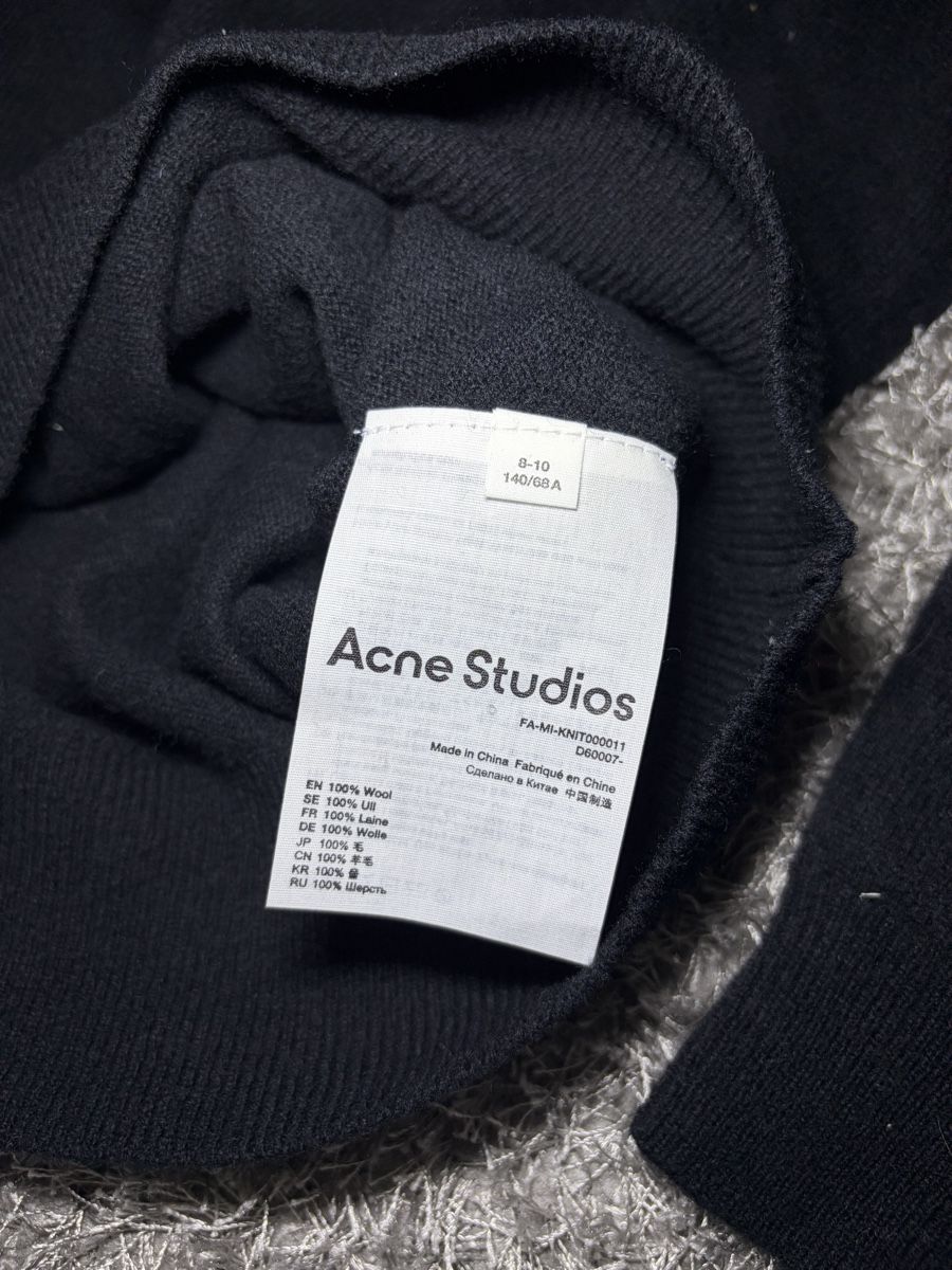Acne Studios Pullover & Sweatshirts: Acne Studios Wool Sweater Black – Neu und originalverpackt aus Brislach von edu_t6pq 2