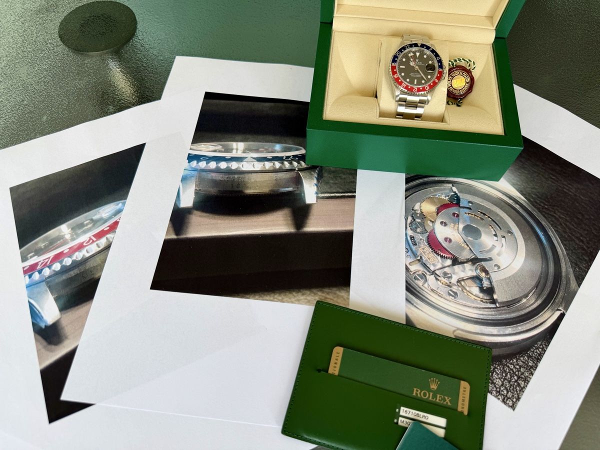 Rolex Uhren: Rolex GMT-Master 16710 / Kaliber 3186 ! – Gebraucht aus Nürensdorf von Swalbard 3