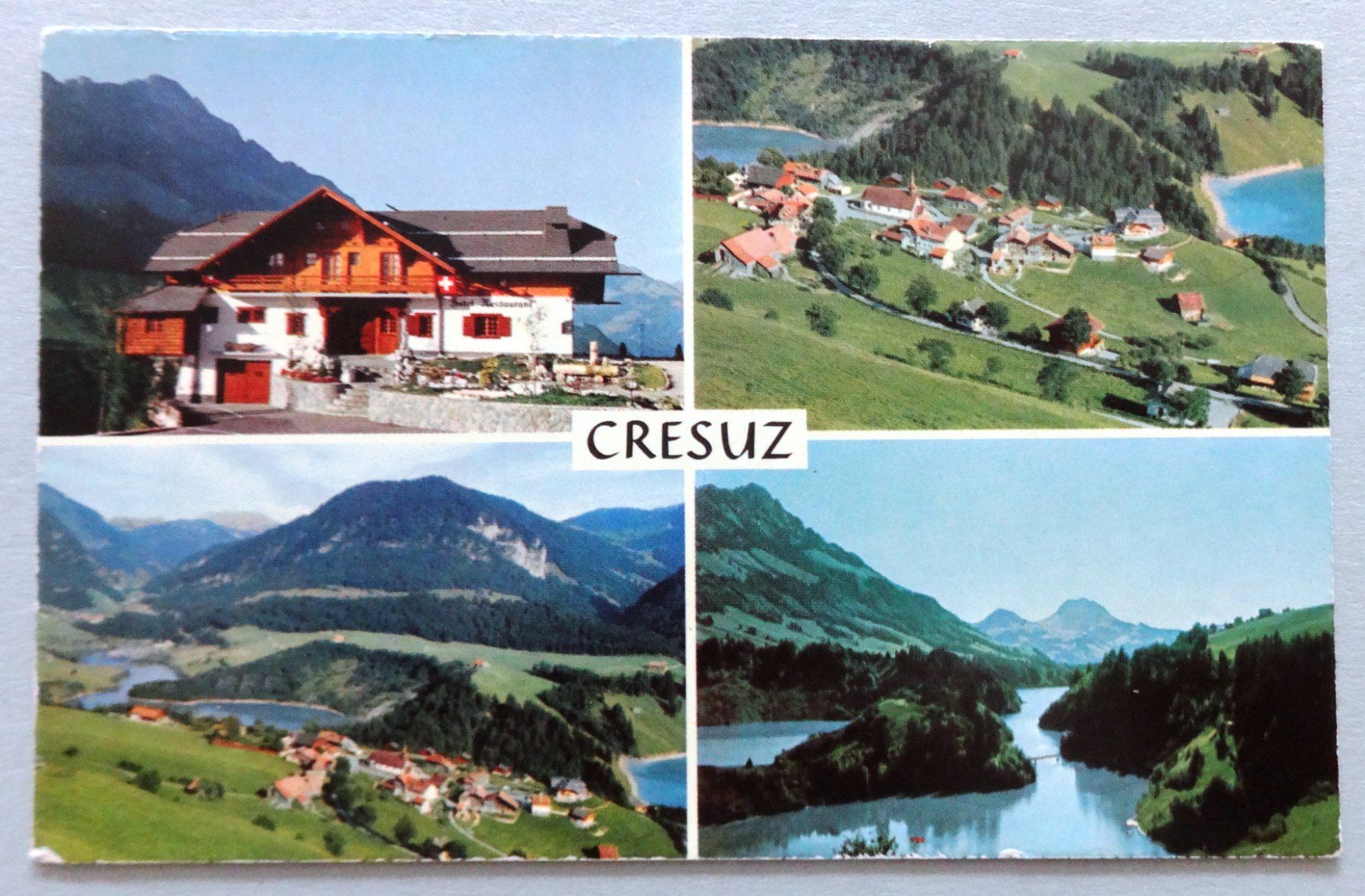 Cartoline postali: Crésuz, Le Vieux Chalet – Usato da Fétigny venduto da Billy2miny