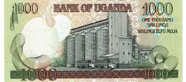 Uganda 1000 Shillings 2003 UNZ P-39Ab Serie PW-302446