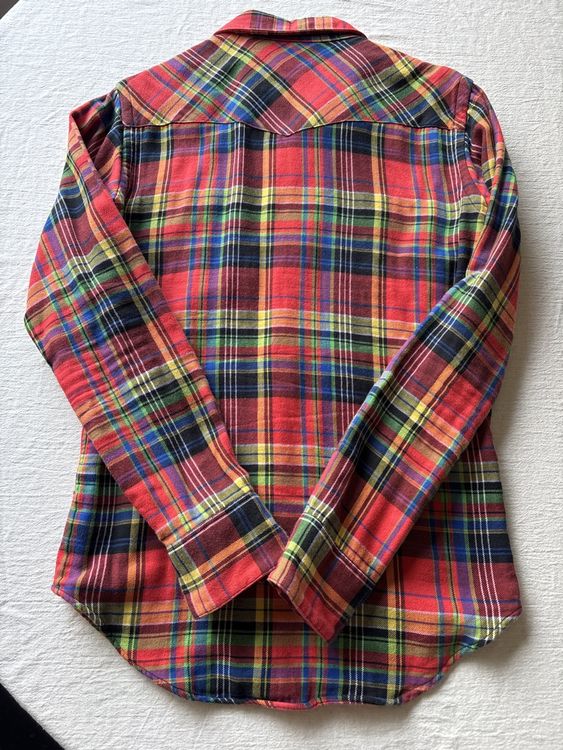 Polo Ralph Lauren Flannel Shirt Red XS 2