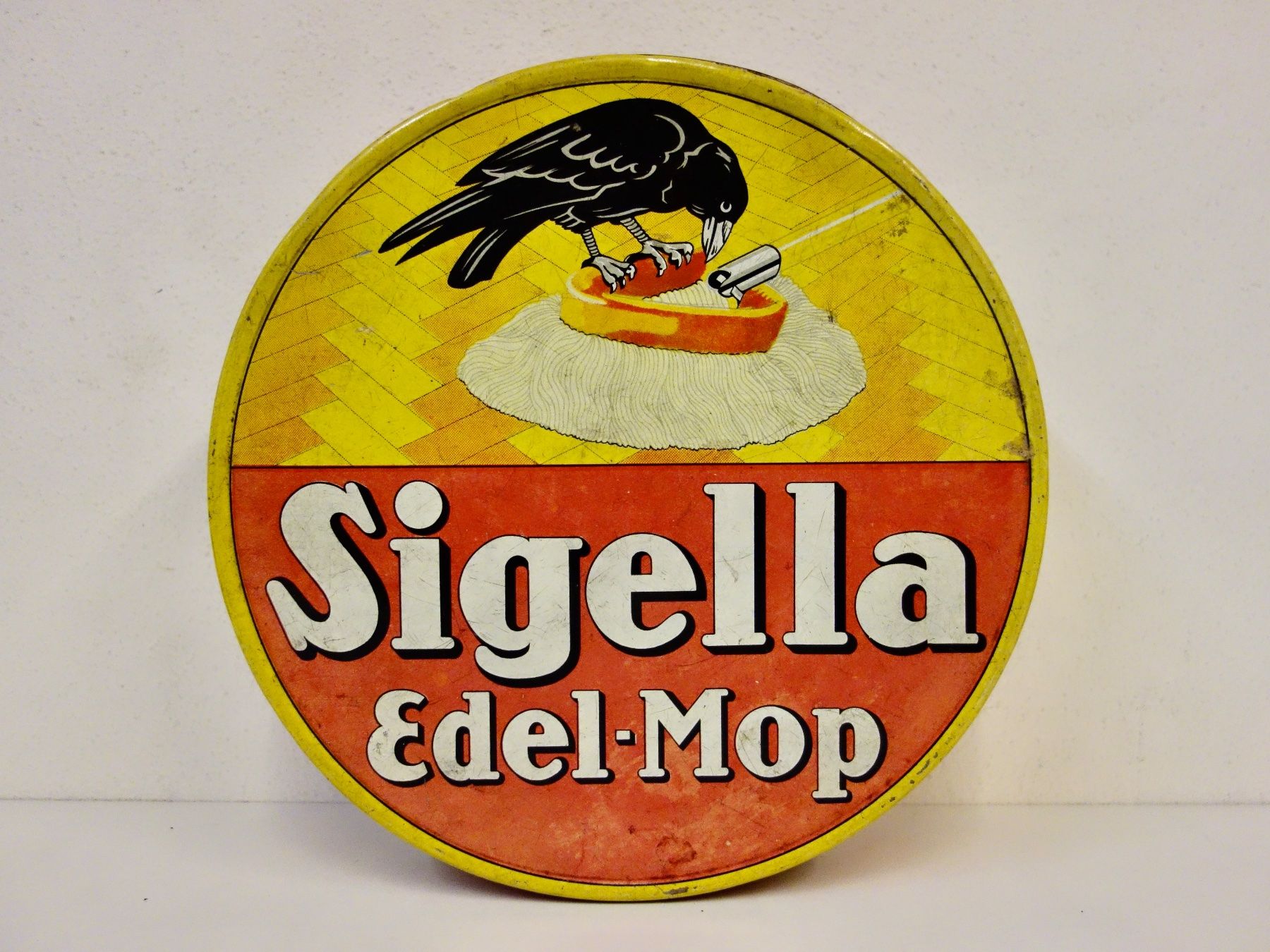 Alle Dekorationen: alte Blechdose Dose Blech SIGELLA EDEL - MOP – Gebraucht aus Kerzers von bottlesandboxes 6