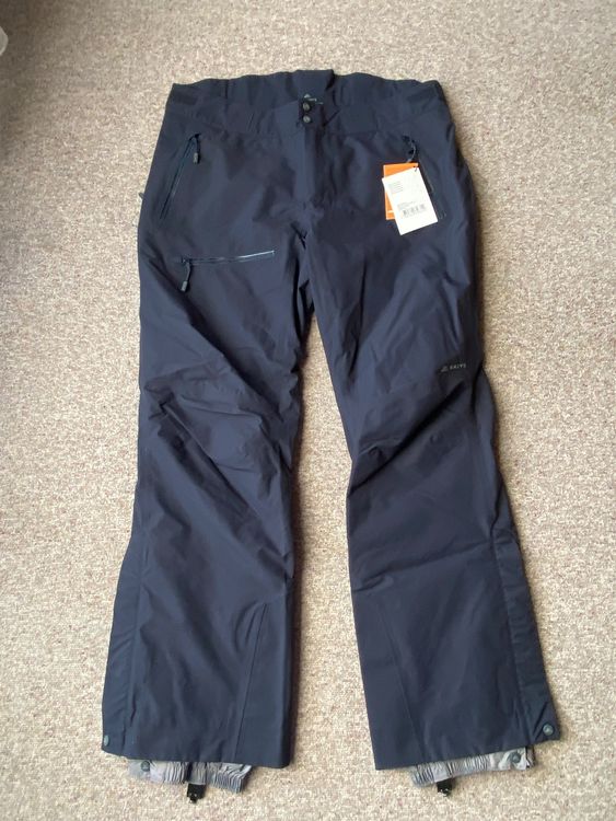 Mountain Warehouse Gravity Skihose Herren – Atmungsaktiv, Wasserdicht, Mit Schneegamaschen (Grau, Large)