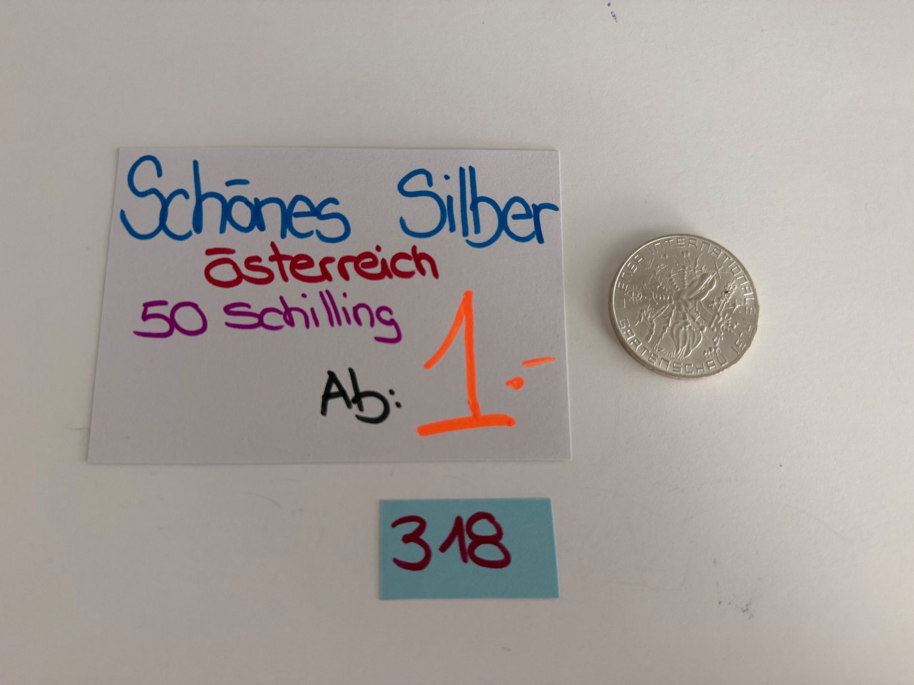 Tutti le monete: Schönes Silber /50 Schilling – Usato da Engi venduto da kasi09