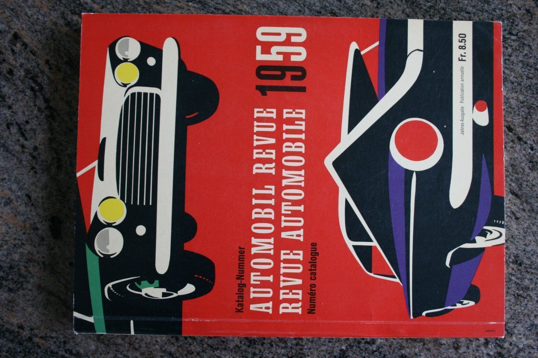 Riviste & Magazine: AUTOMOBIL REVUE 1959 – Usato da Wilen b. Wil venduto da Rasti2