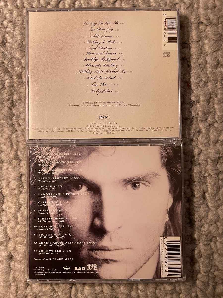 CD: 2x Richard Marx – Usato da Reinach AG venduto da trigger7811 1