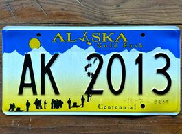 Autonummer Alaska 2013