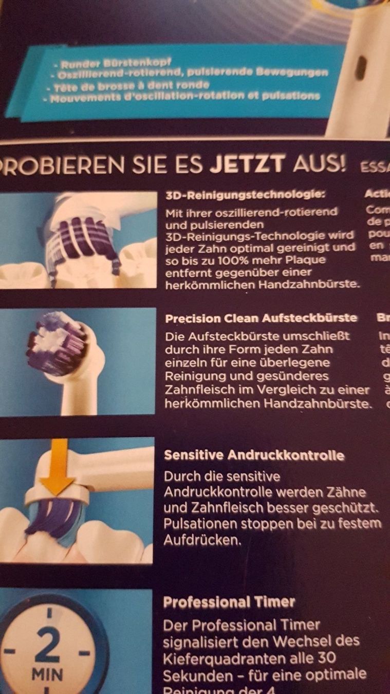 Oral B Zahnpflege: Oral B Zahnbürste prof.care – Neu und originalverpackt aus Duebendorf von Arenenberg1 1
