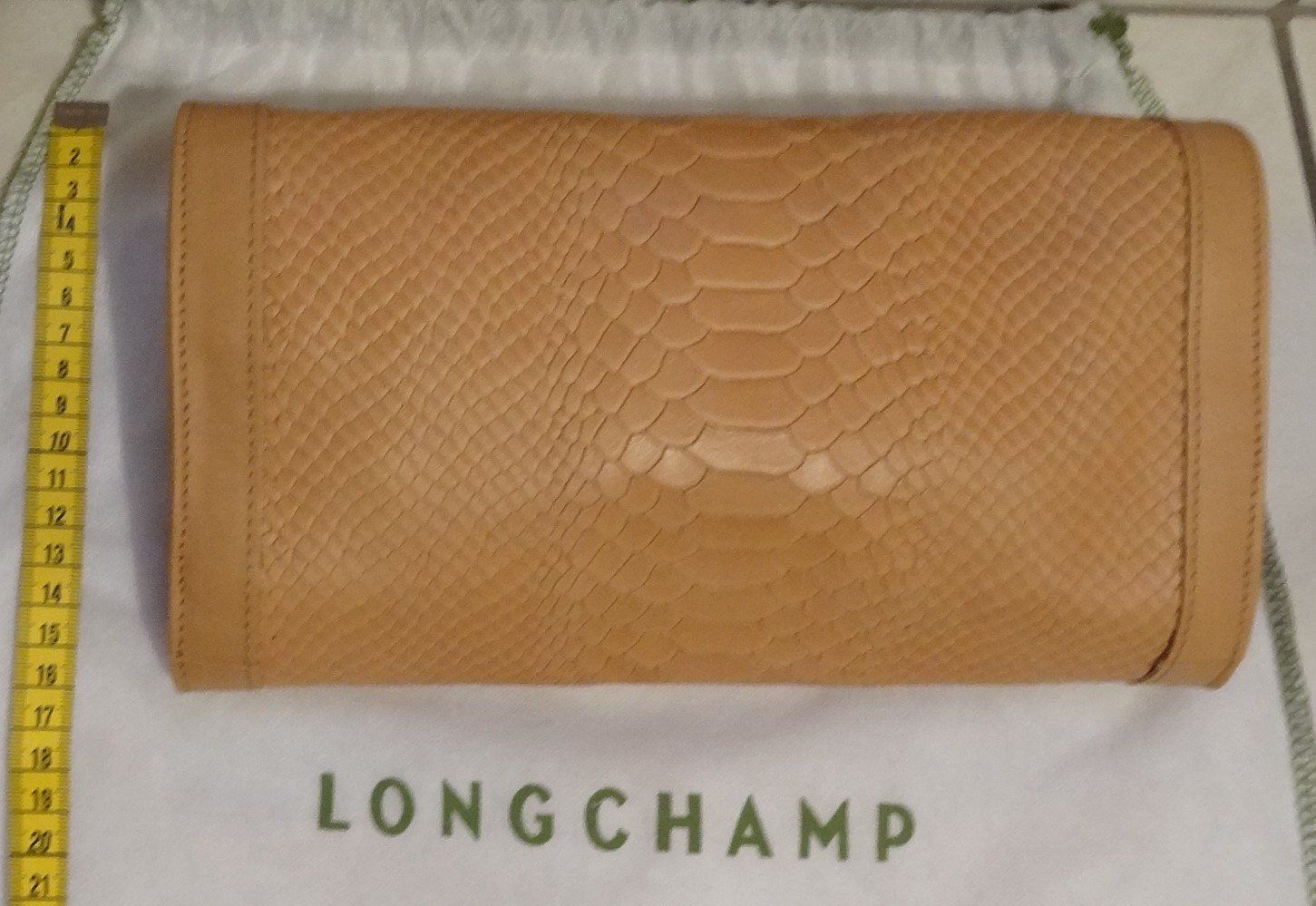 Longchamp Borse da donna: LONGCHAMP  Clutch Beige Neu – Nuovo e nell'imballaggio originale da Läufelfingen venduto da Kamari 1