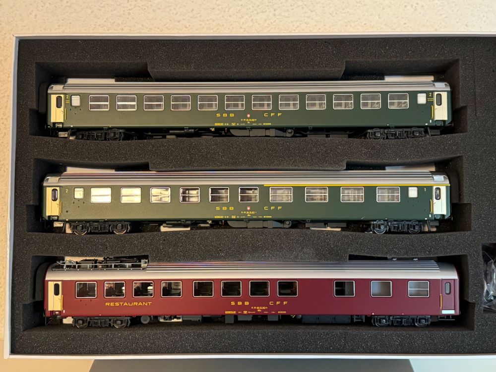 LS Models 47 234 SBB Resto RIC WRm und UIC-X Bm neuwertig | Kaufen auf ...