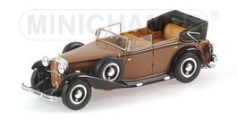 1:43 Maybach Zeppelin - Brown 1932 in Vitrine