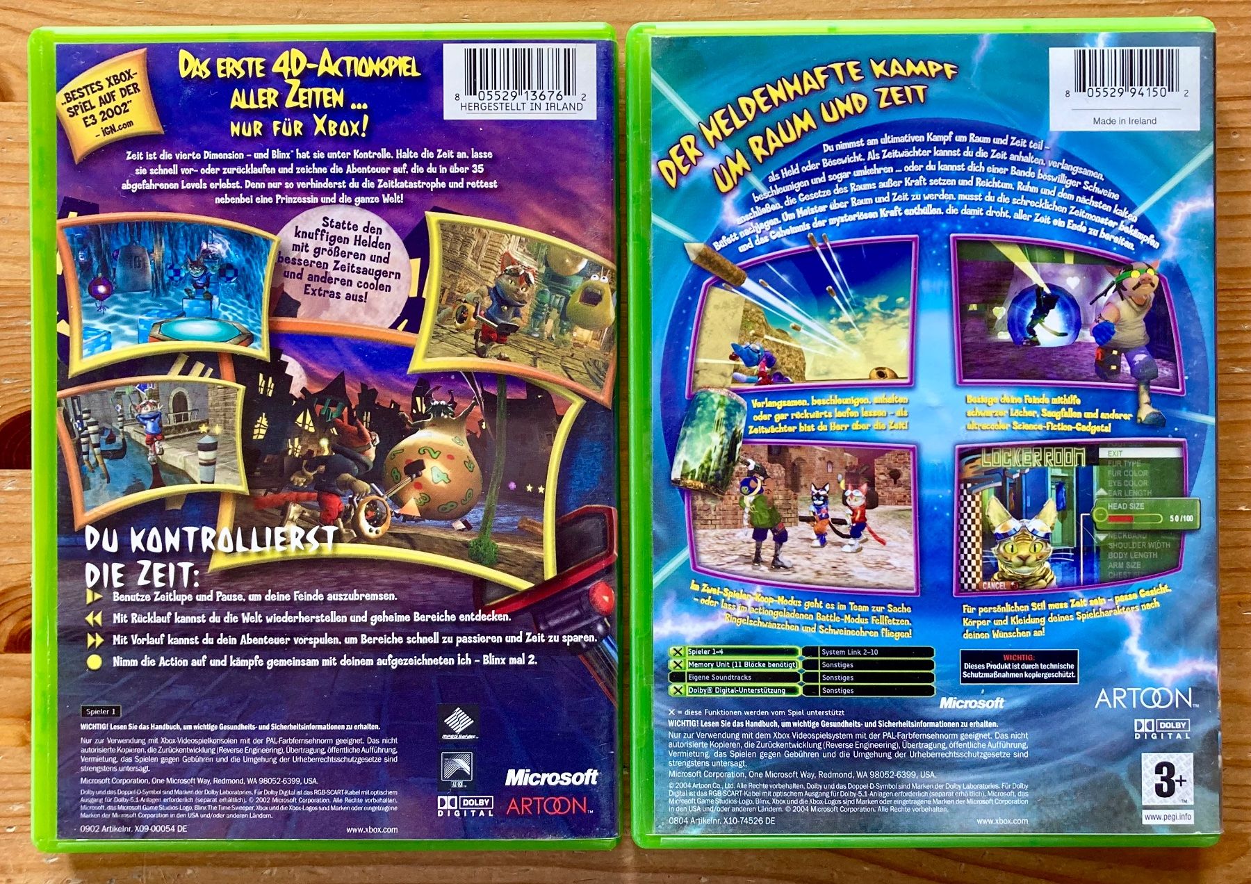 Microsoft Giochi: Blinx & Blinx 2 (Bundle) - Xbox – Usato da Zürich venduto da Djmotionch 4
