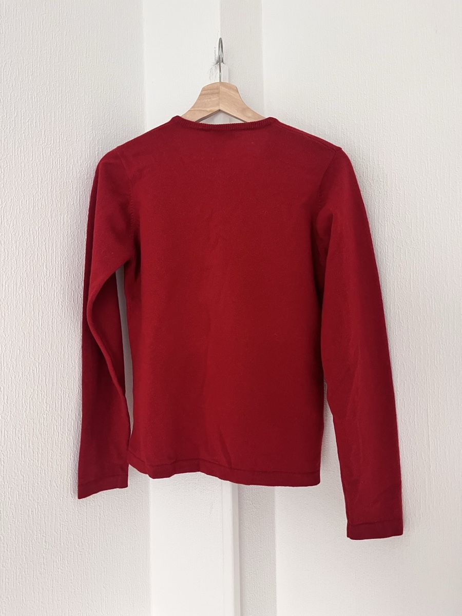 Cyrillus Pullover & Sweatshirts: Cyrillus Cardigan Red Lambswool Size 1 – Gebraucht aus Lausanne von Danash 4