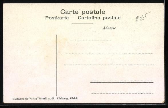 Cartoline postali: AK Morcote, Lago di Lugano – Usato da Berlin venduto da bartko-reher 1