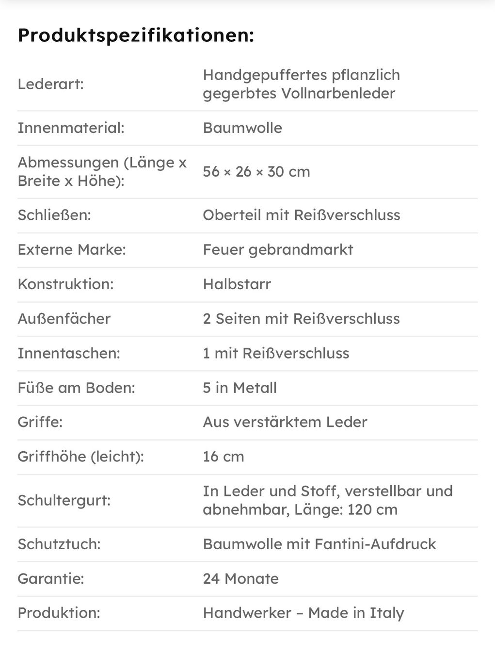 Borse: Reisetasche Leder Lisbona -  Farbe: Braun – Nuovo e nell'imballaggio originale da Wittenbach venduto da WWW.DRILUBAGS.CH 7