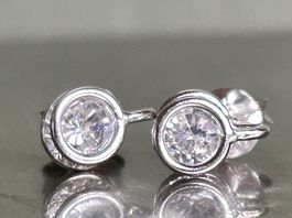 Ohrenstecker Glanz und klein