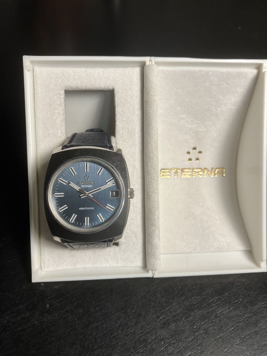 Eterna Uhren: Eterna  Sonic  Electronic   Stimmgabel -  Uhr – Gebraucht aus Herisau von Penholder 9