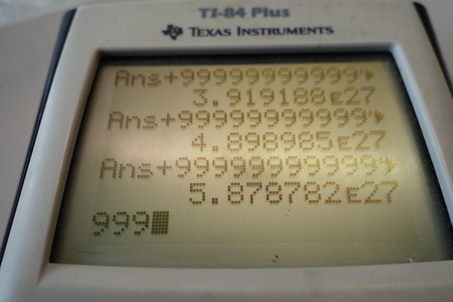 Texas Instruments Calculatrices: Texas Instruments TI-84 Plus Rechner – D'occasion à Basel par bk_brockibasel 5
