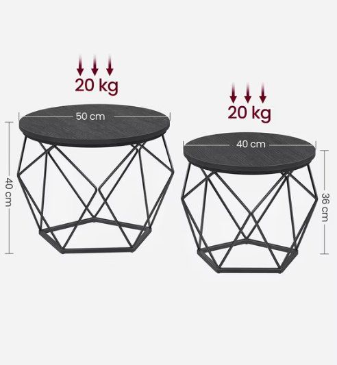 Tavoli: 2 tables d'appoint – Usato da Neuchâtel venduto da laureen-h