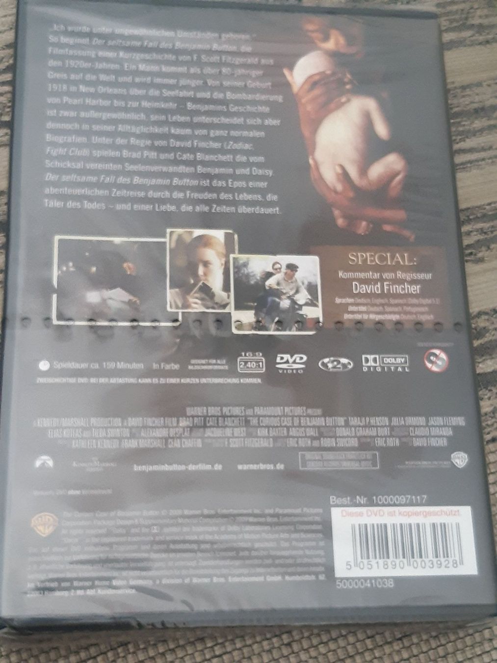 Tutti i DVDs: D4 DVD - BENJAMIN BUTTON (deutsch) - orig. verpackt – Nuovo e nell'imballaggio originale da Urtenen-Schönbühl venduto da chr_hf86 1