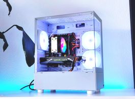 Nvidia Edition/ 10Core 32GB 1TB Gaming & Streaming PC/ White