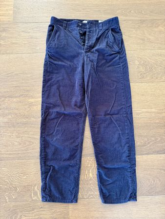 COS Cordhose dunkelblau Baumwolle Grösse 34 neuwertig