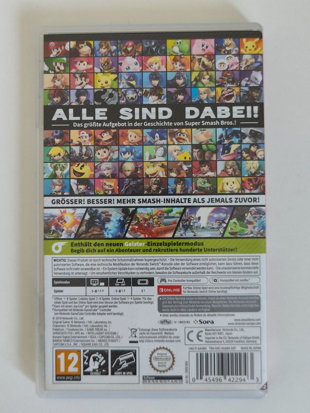 Nintendo Jeux: Super Smash Bros. Ultimate - Nintendo Switch – D'occasion à Dintikon par Nightcom 1