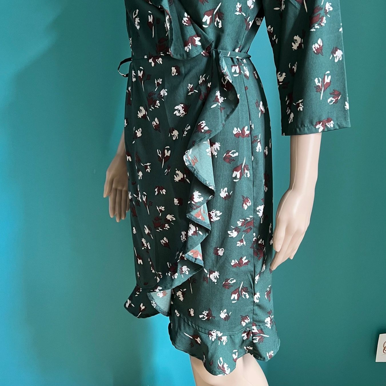 Kleider: ICHI Wickelkleid wie neu – Gebraucht aus messen von Loo21 2