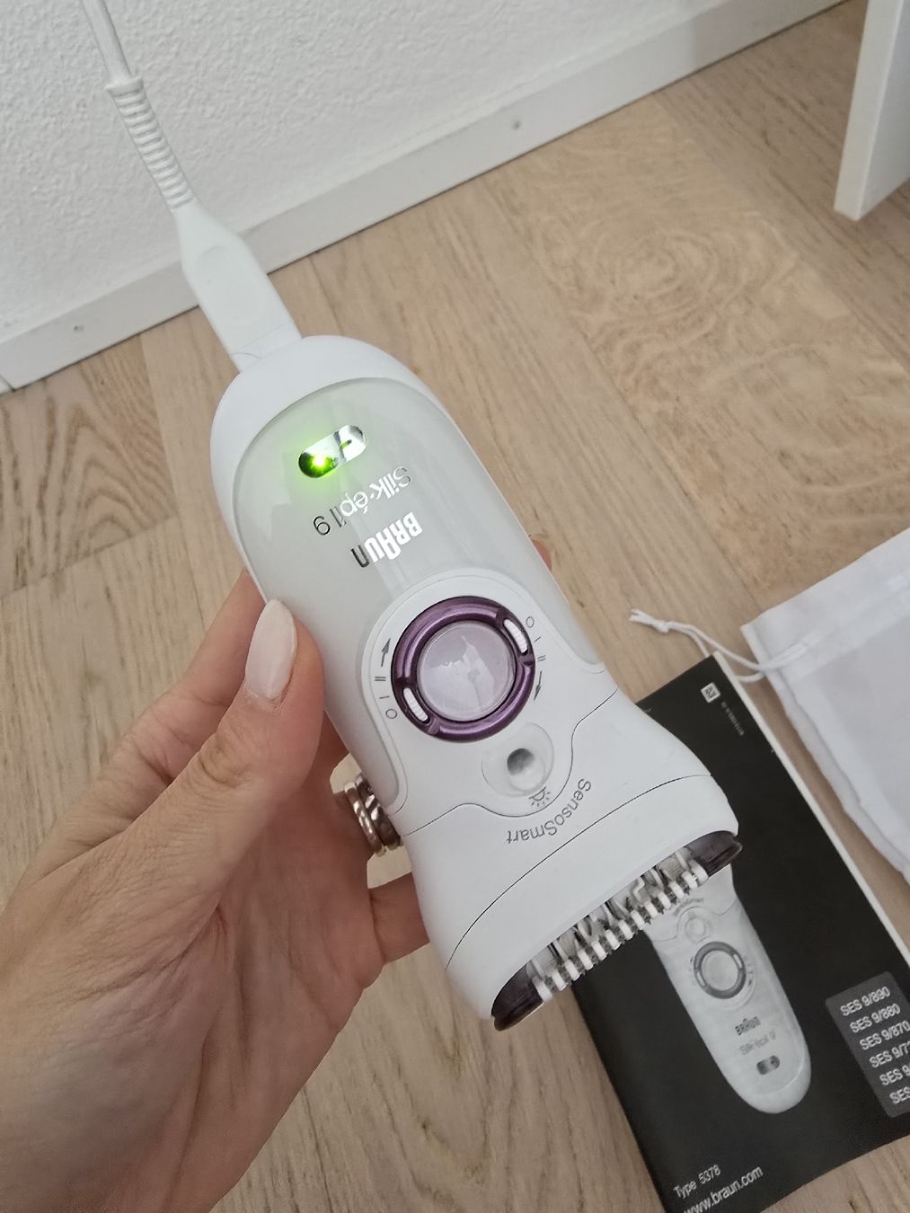 Braun Epilatori: Braun Silk-épil 9 Epilierer – Usato da Rickenbach b. Wil venduto da Kth_v8 3