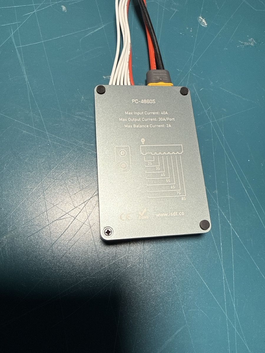 Modellismo RC: ISDT Safe Parallel Adapter PC-4860S - Top Zustand! – Usato da Effretikon venduto da master1873 1