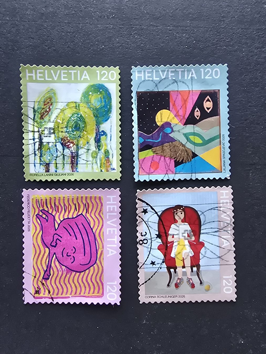 Alle Briefmarken: Briefmarken schweiz 2026Tourismus – Gebraucht aus Hedingen von mickway