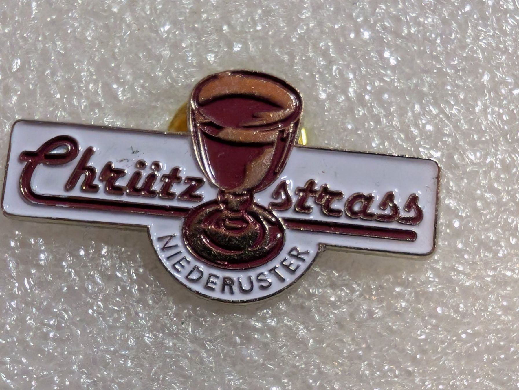 Placchette & Badge: Ansteckpin 294: Chrütz Strass – Usato da Oppligen venduto da Pin-Fall-Shop