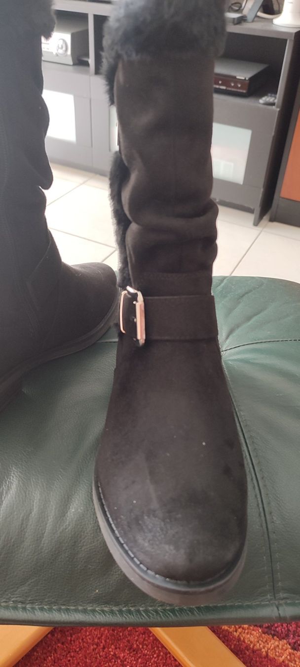 Scarpe da donna: Bottes noires neuves courtes – Nuovo e nell'imballaggio originale da St-Cergue venduto da Neviana 2