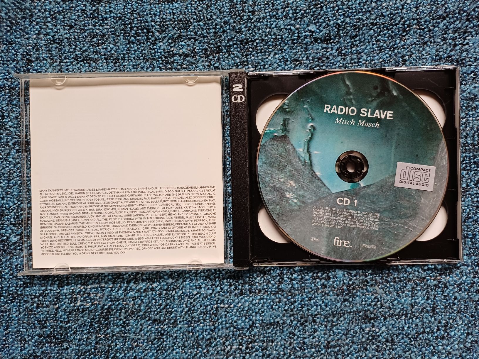 CD: Radio Slave "Misch Masch" CDx2 – Usato da Begnins venduto da Drastic-Sound 2