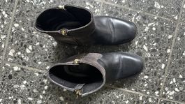 Navyboot Stiefeletten in grau/schwarz