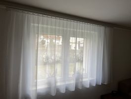 AUSFERKAUF Vorhang mit Gleiter