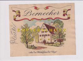 Etikette für Wein - Bernecker /bd