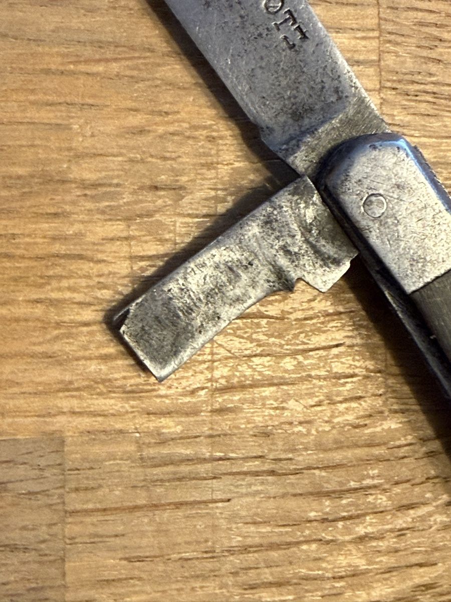 Coltelli tascabile: Antikes Taschenmesser Bauernmesser mit Defekt – Usato da Goldach venduto da Messerguru 5