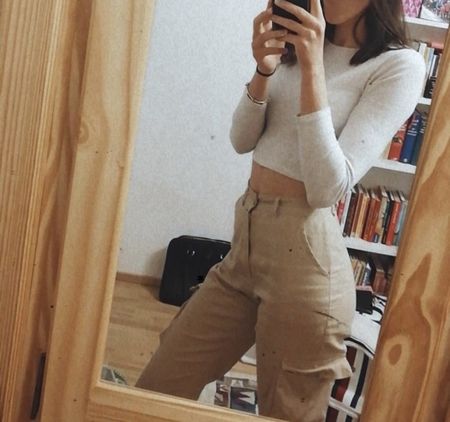 Cargo Hose beige Grösse 36 gebraucht