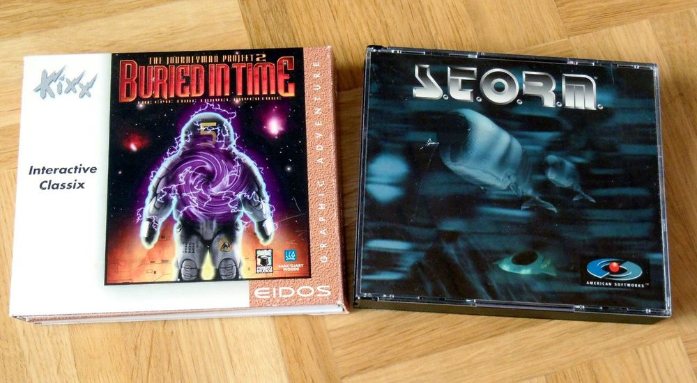 alte PC Spiele S.T.O.R.M & Buried in Time Kaufen auf Ricardo