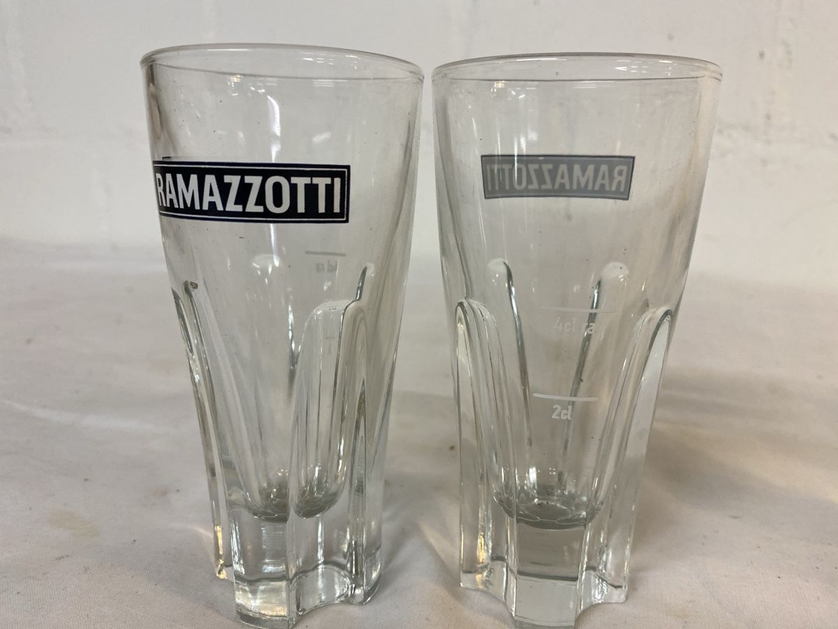 Verres: 6 Ramazotti Gläser – D'occasion à sursee par trilli-tralli 8