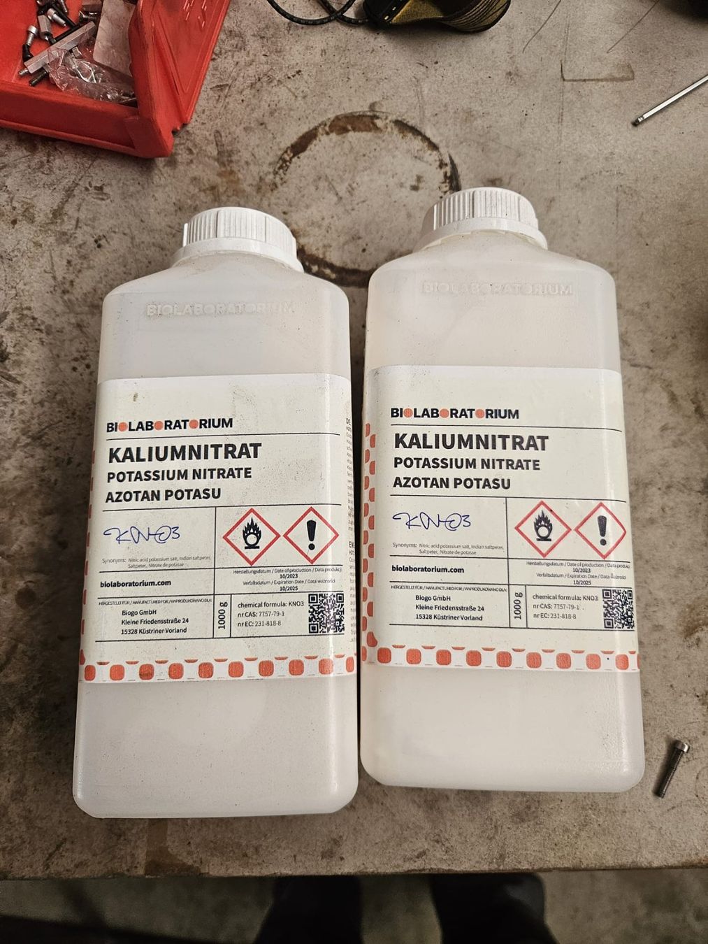 Misurare: Nitrato di potassio – Nuovo e nell'imballaggio originale da Viganello venduto da Alpha1997 2