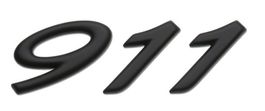 Porsche 911 Heckemblem - Neu Glanz Schwarz