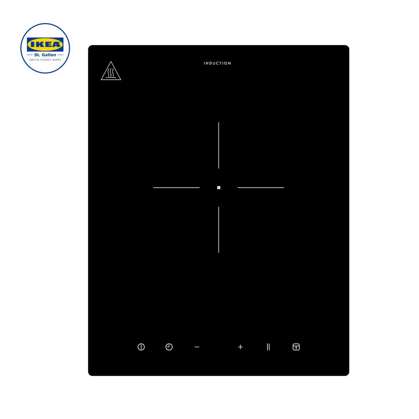 Ikea Elettrodomestici da cucina: IKEA LAGAN Induktionskochfeld Plug-in 1 Zone/schwarz – Nuovo e nell'imballaggio originale da St. Gallen venduto da IKEA_St.Gallen