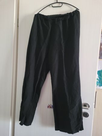 Pantaloni in lino Ulla Popken