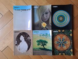 Magazine Camera 1968 lot de 6 no.3,4,5,6 ,11,12