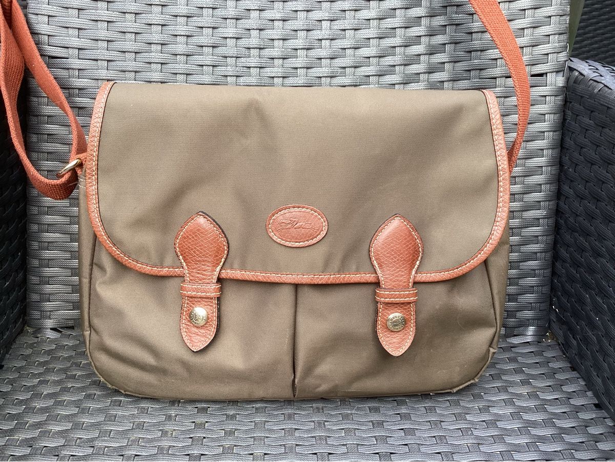 Longchamp Borse: Longchamp Tasche grün-braun – Usato da Rheinfelden venduto da est_vy9j