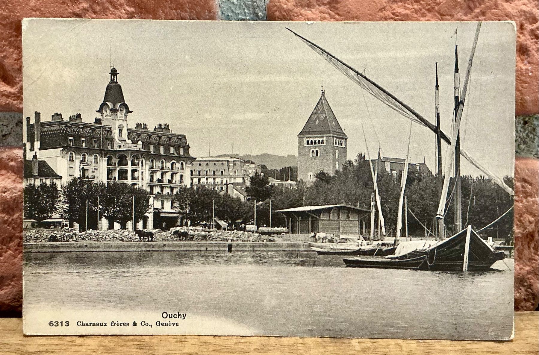 Ansichtskarten: 1931 - OUCHY - Lausanne – Gebraucht aus Root von ENGLAND-TREASURES