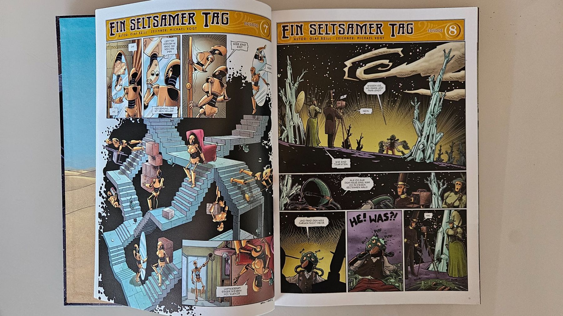 Fumetti: Comic: Ein seltamer Tag — Die transuniversale Eisenbahn – Usato da Basel venduto da True_Hofer_Store 3