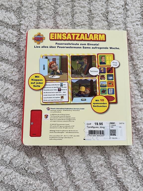 Audiolibri: Feuerwehrmann Sam Soundbuch  Einsatz Alarm – Usato da Bichwil venduto da salagor 2